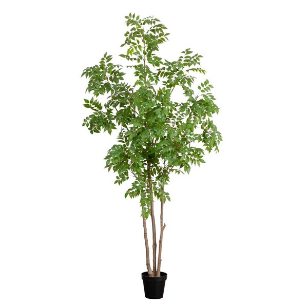 Nearly Natural Artificial Sumac Tree for Indoor - 8-ft