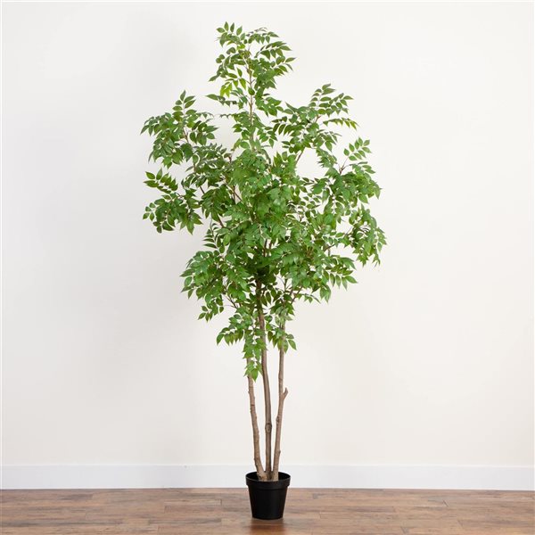 Nearly Natural Artificial Sumac Tree for Indoor - 8-ft