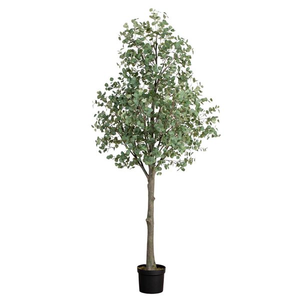 Nearly Natural Artificial Eucalyptus Tree for Indoor - 12-ft
