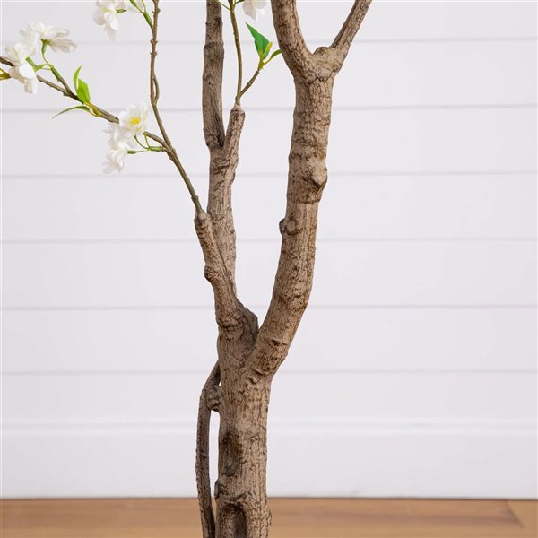 Nearly Natural Artificial Deluxe Cherry Blossom Tree - 6-ft