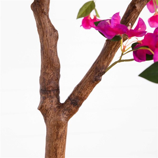 Nearly Natural Artificial Bougainvillea Tree - 7-ft