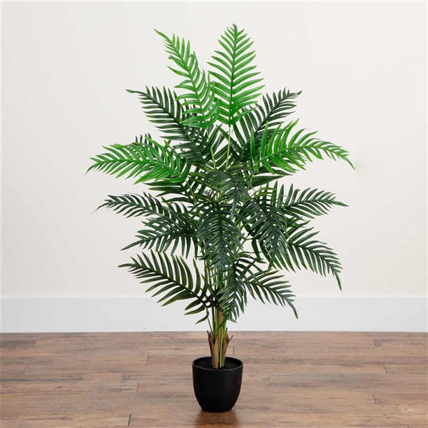 Nearly Natural Artificial Areca Palm Tree - 4-ft