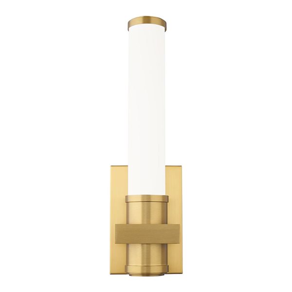 Z-Lite Idris Brushed Gold 1-Light Wall Sconce