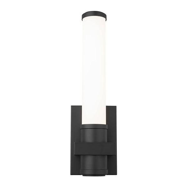 Z-Lite Idris Matte Black 1-Light Wall Sconce