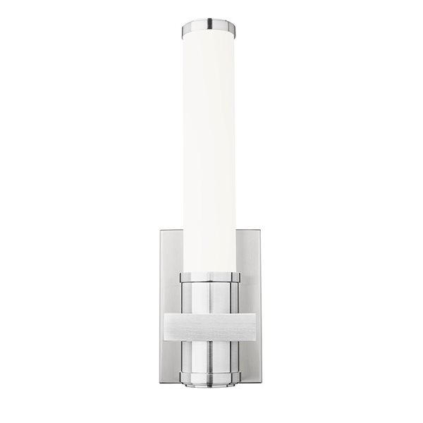 Z-Lite Idris Brushed Nickel 1-Light Wall Sconce