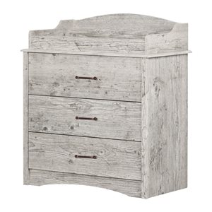 South Shore Furniture Helson Pine 3-Drawer Changing Table