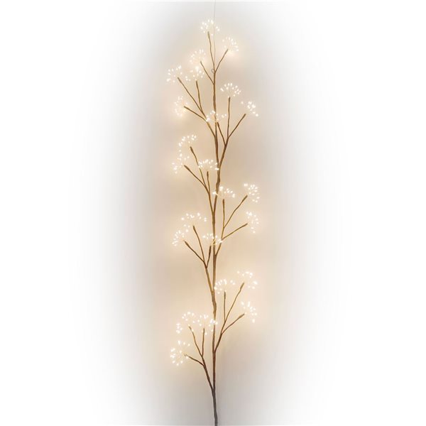 Hi-Line Gift LTD 70-in LED Cluster Branch Indoor Plug In Christmas Decor