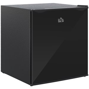 HomCom 1.1-ft³ Compact Mini Freezer w/ Adjustable Temperature - Black