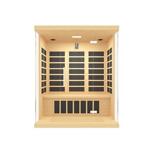 Westinghouse 75 H x 43 D x 61-in W Hemlock Fir Wood Frame 3-Person Infrared Sauna