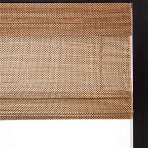 Stores sans cordon Bali Bouclair 72 L. x 31 po l. filrtant la lumière en naturel et noir