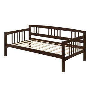 Brassex Oliver Espresso Twin Daybed