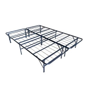 Brassex Mason Black Queen Bed Frame