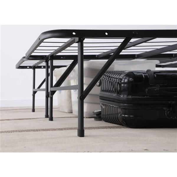 Brassex Mason Black Twin Bed Frame