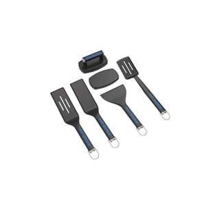 Ensemble de 5 ustensiles Pit Boss en acier inoxydable pour barbecue
