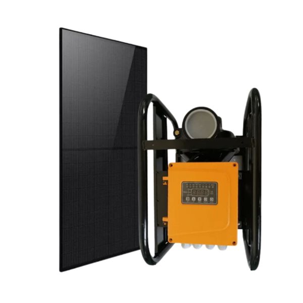 Rocksolar 1.07 HP 65-110 V Solar/DC Brushless Motor Pool, Fountain and Pond Pump Kit