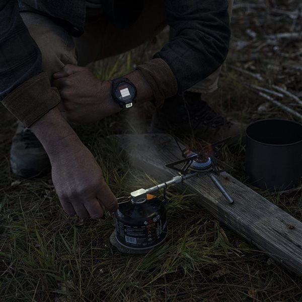 Garmin Instinct 3 AMOLED GPS Smartwatch 45-mm - Black w/ Black Band