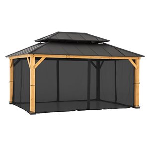 Sunjoy 12 x 16-ft Universal Mosquito Netting for Gazebo