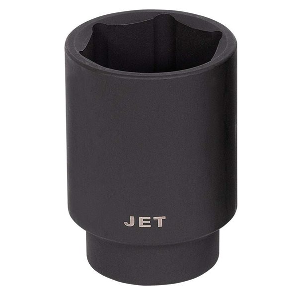 JET 1/2-in Drive x 1-11/16-in Deep SAE Impact Socket - 6 Points