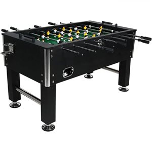 Sunnydaze Decor Delano 54.5-in L Foosball Table with Distressed Wood Look