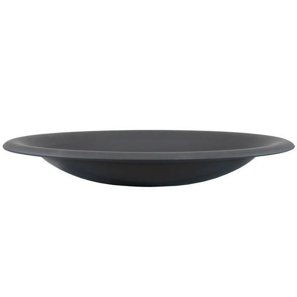 Sunnydaze Decor Classic Elegance 33-in W Black Steel Replacement Wood-Burning Fire Pit Bowl