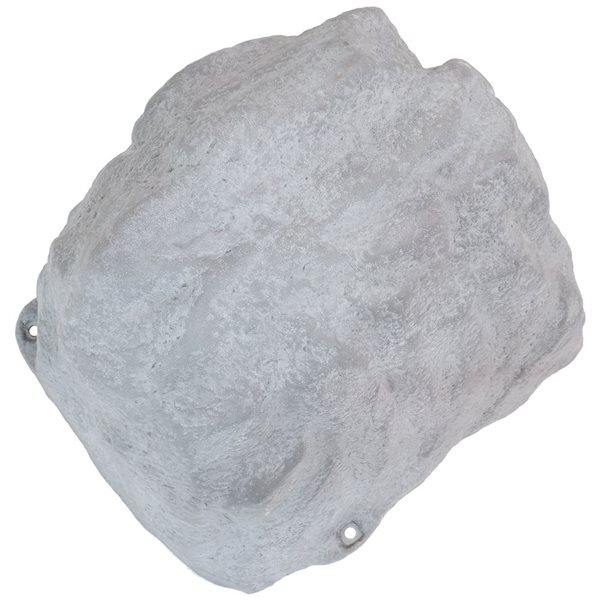 Sunnydaze Decor 24 W x 21 L x 21.5-in H Grey Polyester and Artificial Polyresin Landscape Rock w/ Stakes