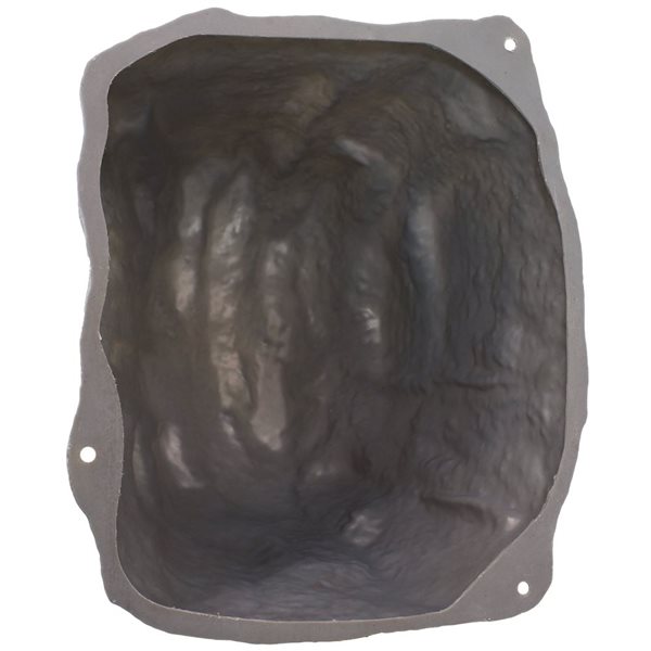 Sunnydaze Decor 24 W x 21 L x 21.5-in H Grey Polyester and Artificial Polyresin Landscape Rock w/ Stakes