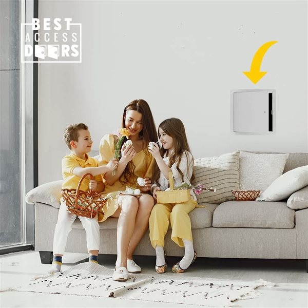 Best Access Doors 14 x 24-in Universal Metal Access Panel w/ Flange