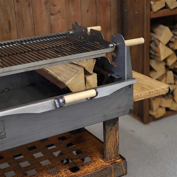 Black Earth Gaucho 53 Steel Barbecue