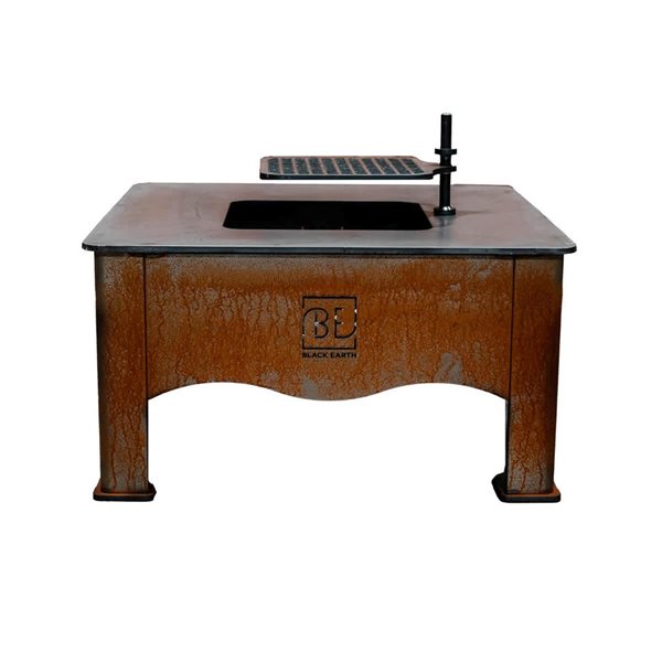 Black Earth Teppan 39 Cast Iron Barbecue