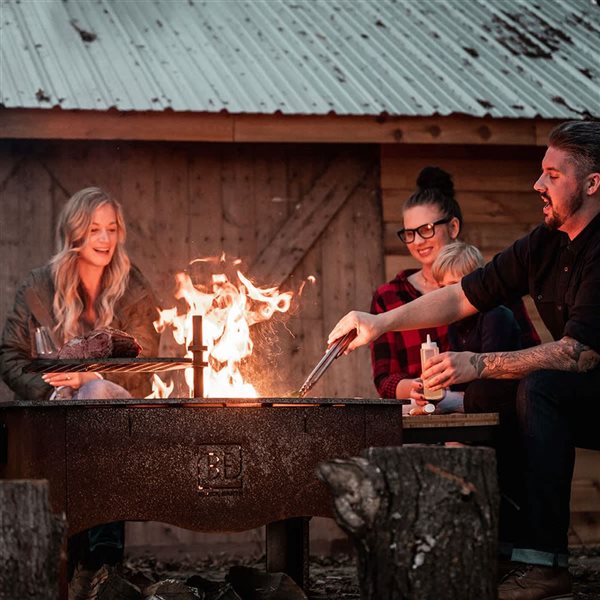 Black Earth Teppan 39 Cast Iron Barbecue