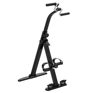 Soozier Foldable Seated Pedal Exerciser with LCD Monitor