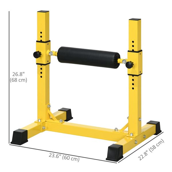 Soozier Bulgarian 12-Tier Split Squat Stand