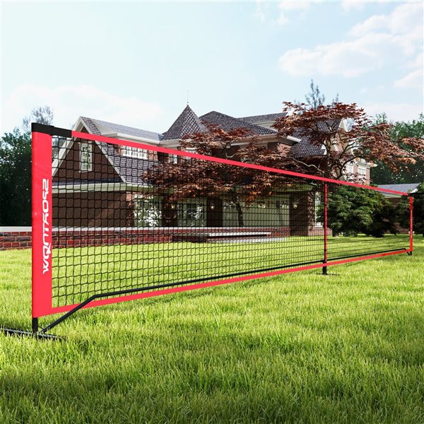 Ensemble de filet de pickleball portable Soozier de 22 pi avec sac de transport
