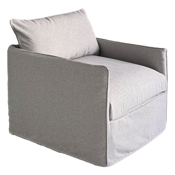 Patioflare Lanai Modular Outdoor Arm Club Chair, Grey