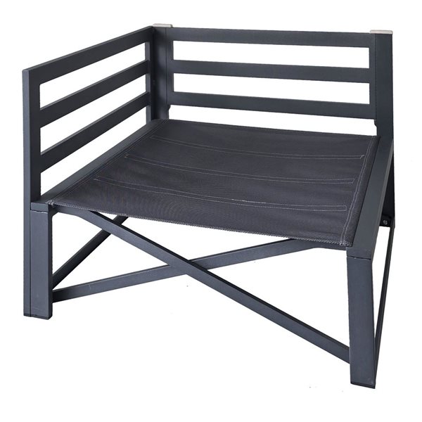 Patioflare Lanai Modular Outdoor Corner Chair, Blue