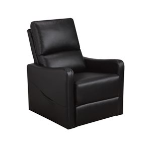 Fauteuil inclinable Brassex, noir