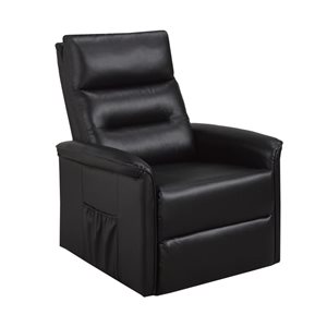 Fauteuil inclinable Brassex, noir