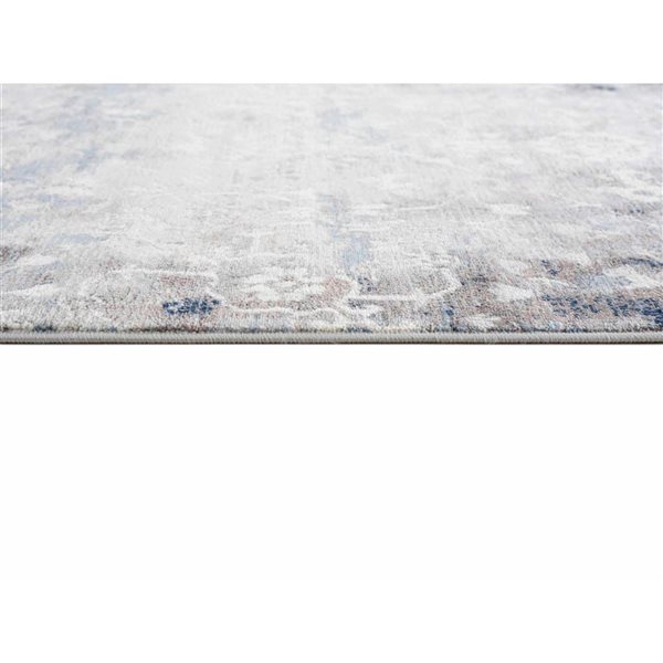 Rug Branch Modern Havana 2 W x 3-ft L Navy Rectangular Indoor Doormat Rug