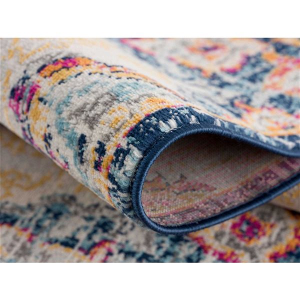 Rug Branch Traditional Savannah 2 W x 11-ft L Cream Rectangular Indoor Runner Rug