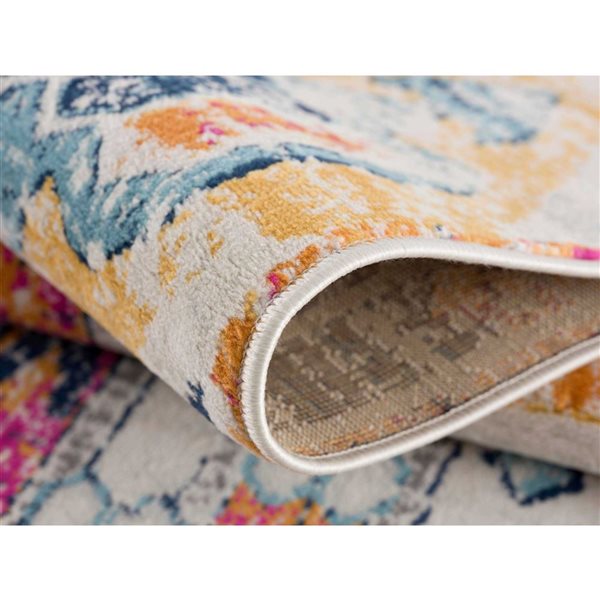 Rug Branch Modern Savannah 2 W x 25-ft L Multicoloured Rectangular Indoor Runner Rug