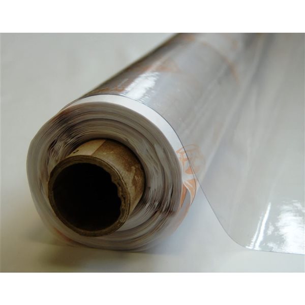 Vinyl-It Ultra Multipurpose 8 Gauge Clear Vinyl Sheeting 4.5 x 75-ft