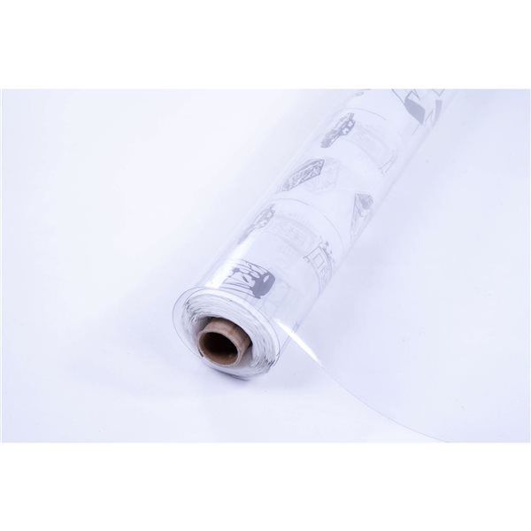Vinyl-It Supreme Multipurpose 20 Gauge Clear Vinyl Sheeting 4.5 x 45-ft