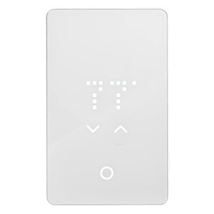 WarmlyYours nTrust 2.0 Touch Nonprogrammable Thermostat Class A GFCI with Floor Sensor
