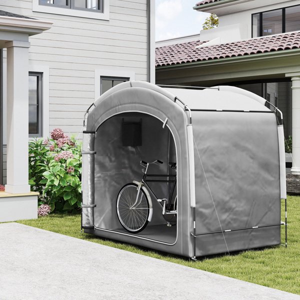 Garage à Vélos Pop-up BERGER Avila – 200x180x170 Cm, Imperméable, Moustiquaire – Pour Vélo, Box, Camping
