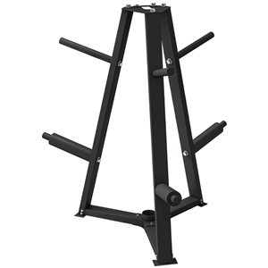 Soozier Weight Rack for 1-in/2-in Weight Plates - 660LBS Capacity Weight