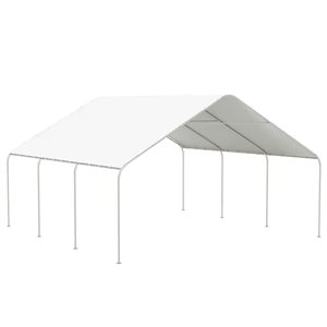 bri d'auto portable robuste Outsunny 19 x 19,5 pi