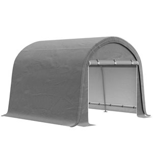 Tente de rangement portable pour jardin Outsunny 10 x 10 pi robuste