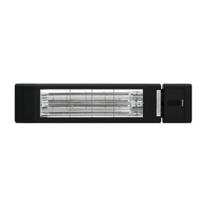Stelpro Vivio 5119 BTU 120 V 1500W Black Aluminum Infrared Patio Heater