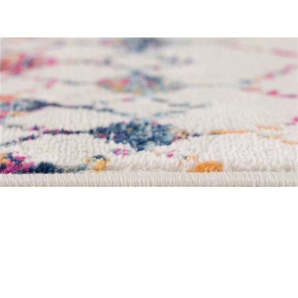 Rug Branch Modern Savannah 2 W x 14-ft L Cream Rectangular Indoor Runner Rug