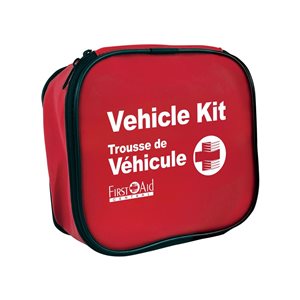First Aid Central Emergency Auto Safety Kit w/ Bandages and Emergency Accessories